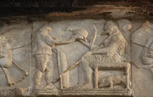 Arinna: Harpy monument, Xanthos, Turkey