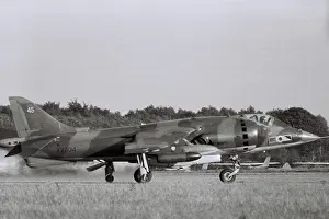 Wittering: Harrier take-off