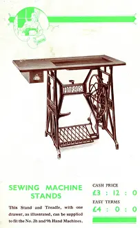 Treadle: Harris Sewing Machine stand