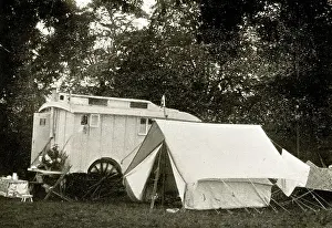 Tents: Harris Stone's Van and Ridge Tent
