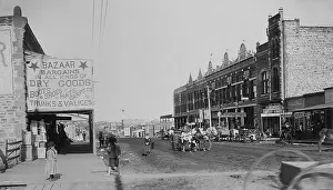 Manifest: Harrison Avenue in Guthrie, Oklahoma Territory