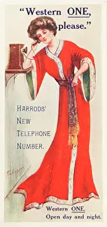 Consumerism: Harrods phone ordering service, c.1905