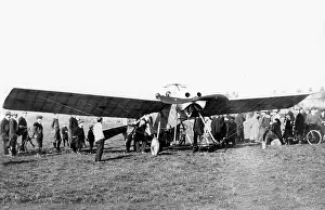 Stray: Harrogate Blackburn monoplane on Harrogate Stray 1914