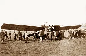Stray: Harrogate Blackburn monoplane on Harrogate Stray 1914