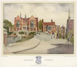 Buidings: HARROW SCHOOL IN 1934