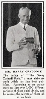 Cocktail: Harry Craddock, author of the Savoy Cocktail Book