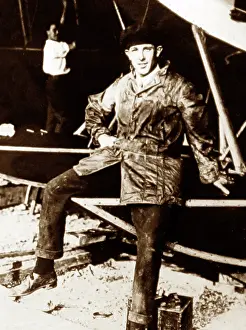 The Keasbury-gordon Photograph Archive Collection: Harry Hawker, Australian Aviator