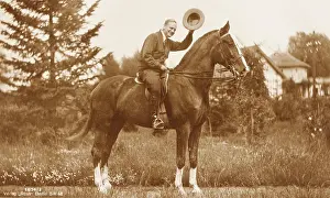 Liedtke: Harry Liedtke on a horse
