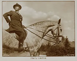 Liedtke: Harry Liedtke on a horse