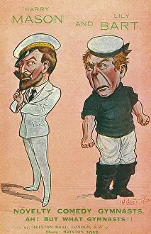 Snooty: Harry Mason and Lily Bart - Novelty Comedy Gymnasts
