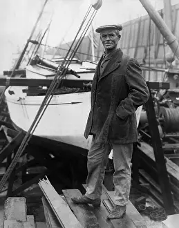Circumnavigation: Harry Pidgeon after the circumnavigation, 1926