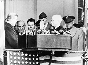 Minimal: Harry S. Truman taking the oath of office ?