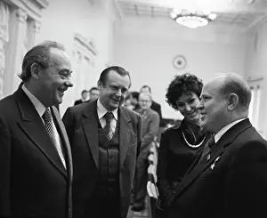 Tisch: Harry Tisch visiting USSR
