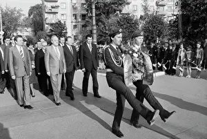 Kaluga: Harry Tisch visits USSR