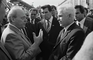 Kaluga: Harry Tisch visits USSR