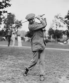 Vardon: Harry Vardon, British golfer probably during