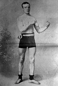 Fists: Harry Ware, English boxer