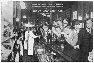 Barman: Harry's New York bar in Paris