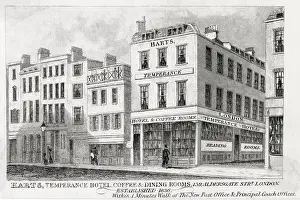 Aldersgate: Harts, Temperance House, Aldersgate