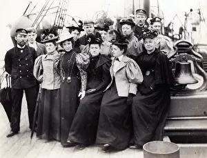 Draper: Harvard Computers Aboard C.S. Minia, 1900