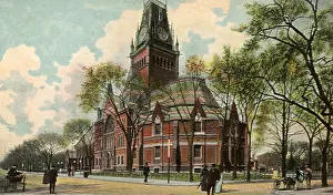 Universitys: Harvard University Dining Hall. Cambridge