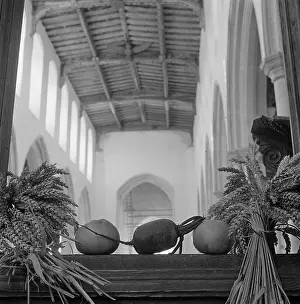 Blythburgh: Harvest Festival Display