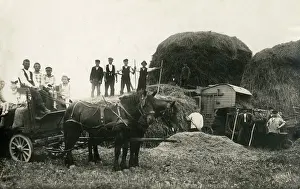 Haystacks: Harvest in Germany