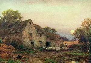 Waterlow: The Harvest Moon by Sir E. A. Waterlow
