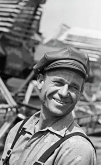 Operator: Harvester operator B. Ponomarenko