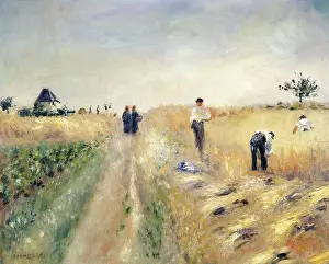 Harvesters: Harvesters (1873) ' harvesting scene