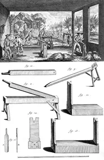 Hemp: Harvesting Hemp - 18th century