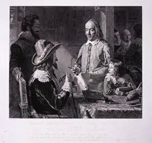 1628: Harvey demonstrating circulation of the blood