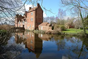Moated: Harvington Hall, nr Kidderminster