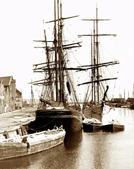 Harwich: Harwich docks, Victorian period