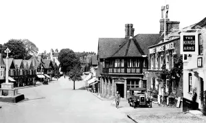 Haslemere: Haslemere, High Street 1927