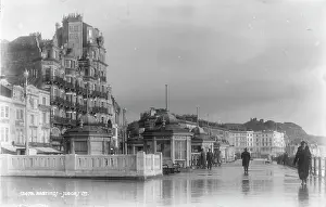 Rainy: Hastings Seafront in the Past