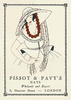 Milliner: HAT ADVERT 1920