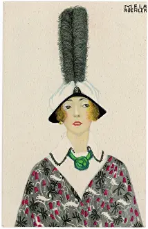 C1913: Hat with aigrette C1913