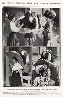 Coliseum: My Hat! Creation that will stagger humanity 1908