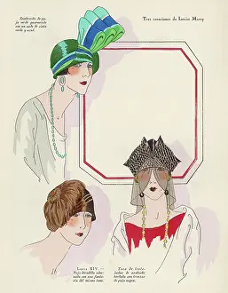 Concealing: Three hat designs by Louise Marsy