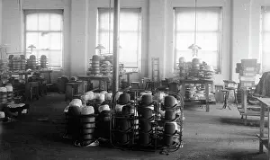 Battersbys: Hat factory trimming room