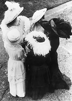 Opulent: Hat fashion, 1910