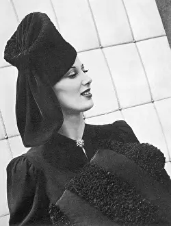 Millinery: Hat by Otto Lucas, 1941