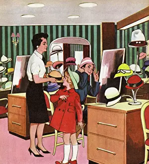Chooses: The Hat Shop Lady