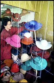 Wynberg: Hat shop window, Wynberg, Cape Town