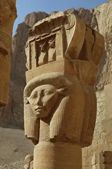18th Dynasty: Hathor capitals, Temple of Hatshepsut, Theban Necropolis