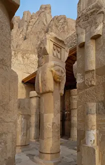 Uraeus: Hathor shrine, Temple of Hatshepsut, Theban Necropolis