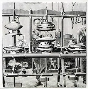 Hatmaking: A HATMAKING MACHINE 1905