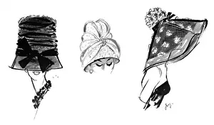 Hats by Bernard Devaux, 1960