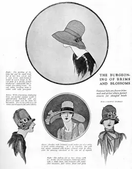 Attain: Hats: Brims and Blossoms, 1927